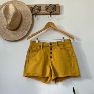 High-Rise Cut off Shorts